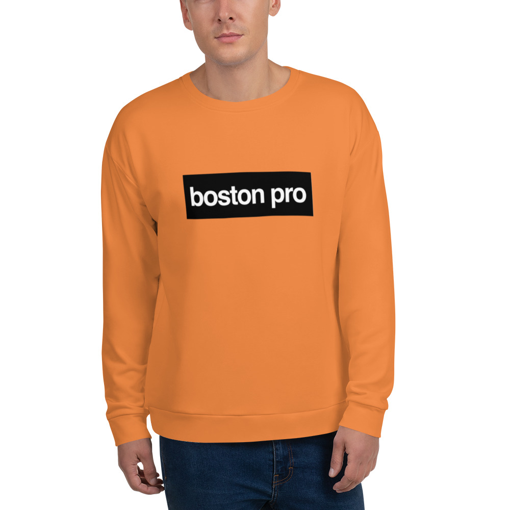 Download Boston Pro Orange Unisex Sweatshirt | Mon Ethos Pro Shop